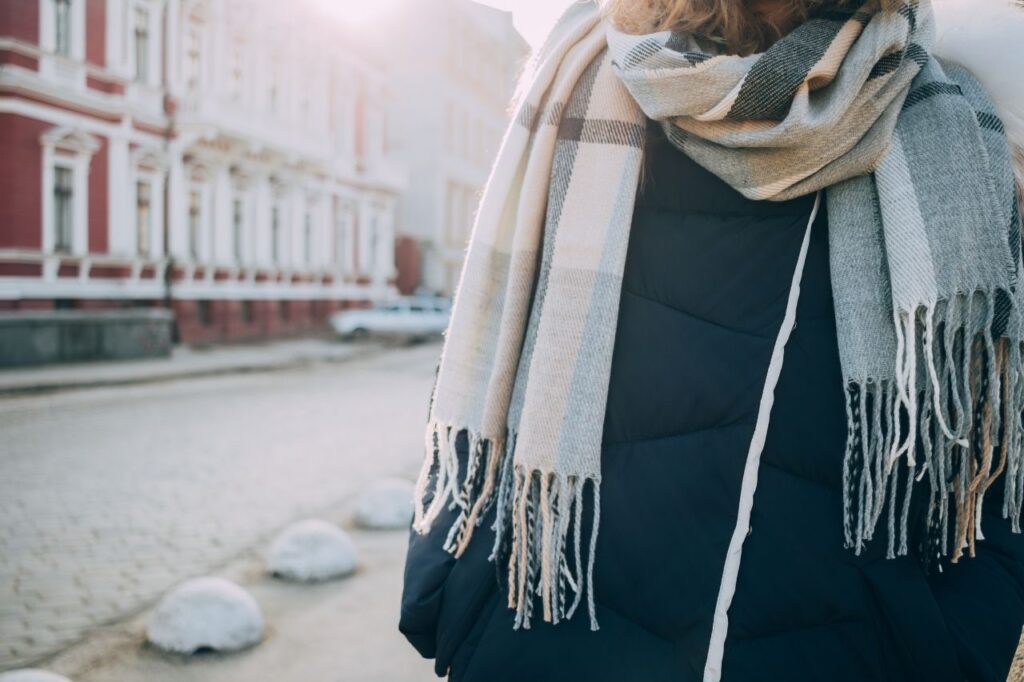 Bien porter une écharpe en laine
