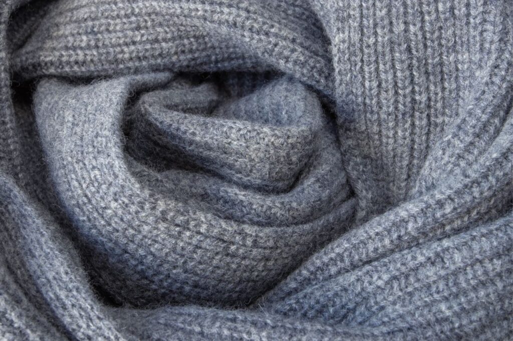 écharpe en laine simple