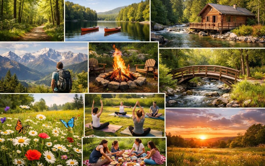 Escapade nature : 10 idées pour se ressourcer le temps d’un week-end