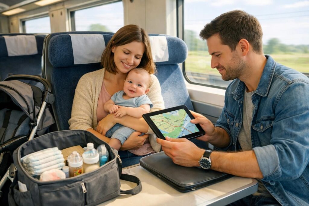 découvrez nos conseils pratiques et astuces pour bien organiser votre voyage en train avec un bébé, afin de garantir confort et sérénité tout au long du trajet.