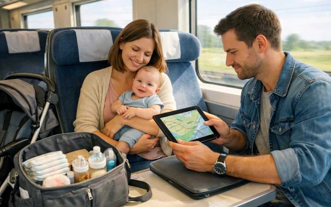 Voyager en train avec un bébé : organisation et conseils pratiques