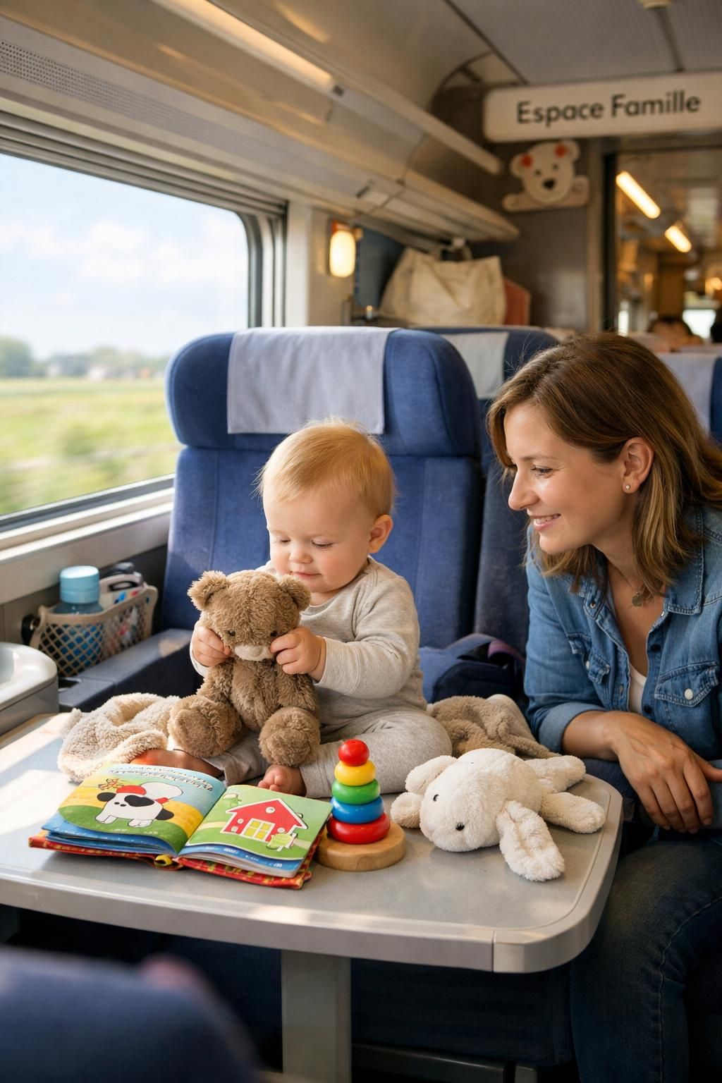 découvrez nos astuces et conseils pratiques pour voyager en train avec un bébé en toute sérénité, de l'organisation du trajet à l'équipement indispensable.