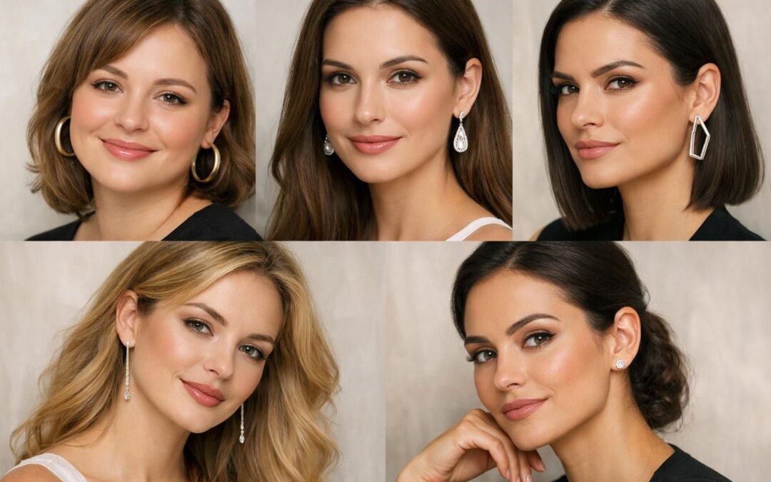 Boucles d’oreilles : comment choisir la forme idéale selon son visage
