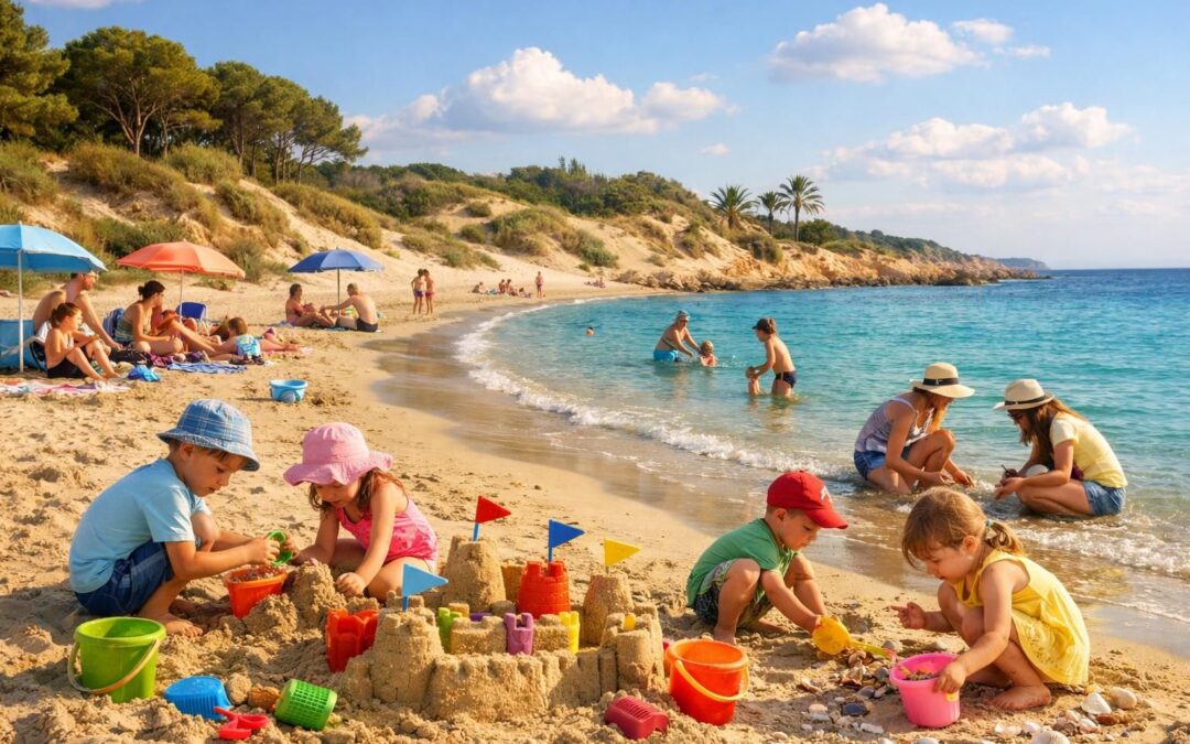 Les plus belles plages d’Europe à découvrir avec des enfants