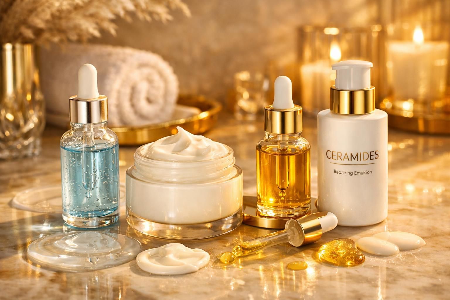 découvrez une routine visage spécialement conçue pour les peaux sèches afin d'hydrater et nourrir votre peau en profondeur pour un teint éclatant et confortable.