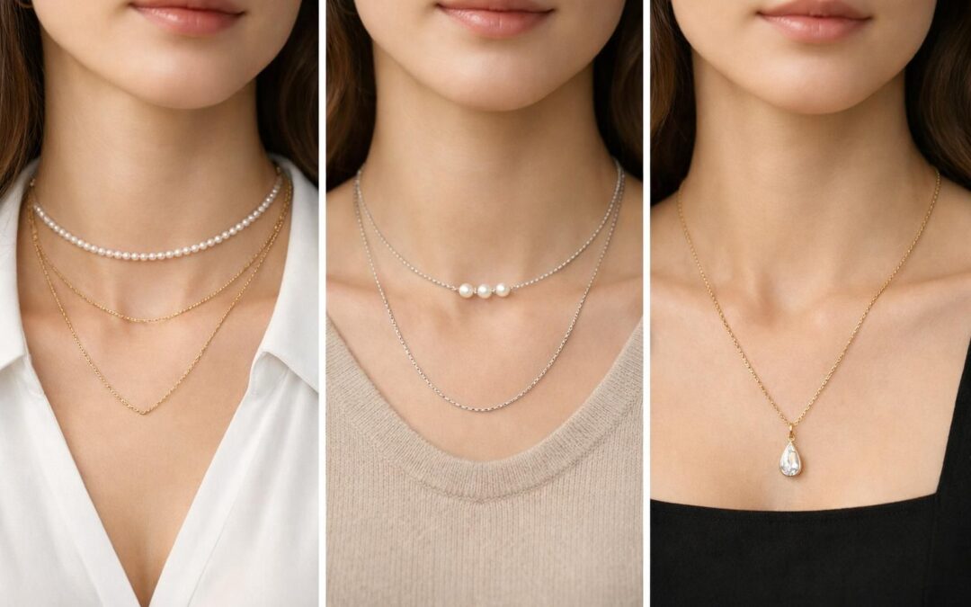 Colliers : comment choisir la bonne longueur selon son décolleté
