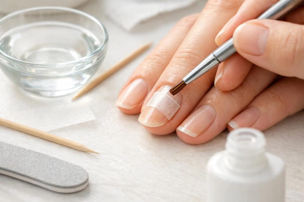 découvrez des méthodes simples et efficaces pour réparer un ongle cassé sans le couper, directement chez vous. astuces faciles à réaliser pour garder vos ongles beaux et forts.