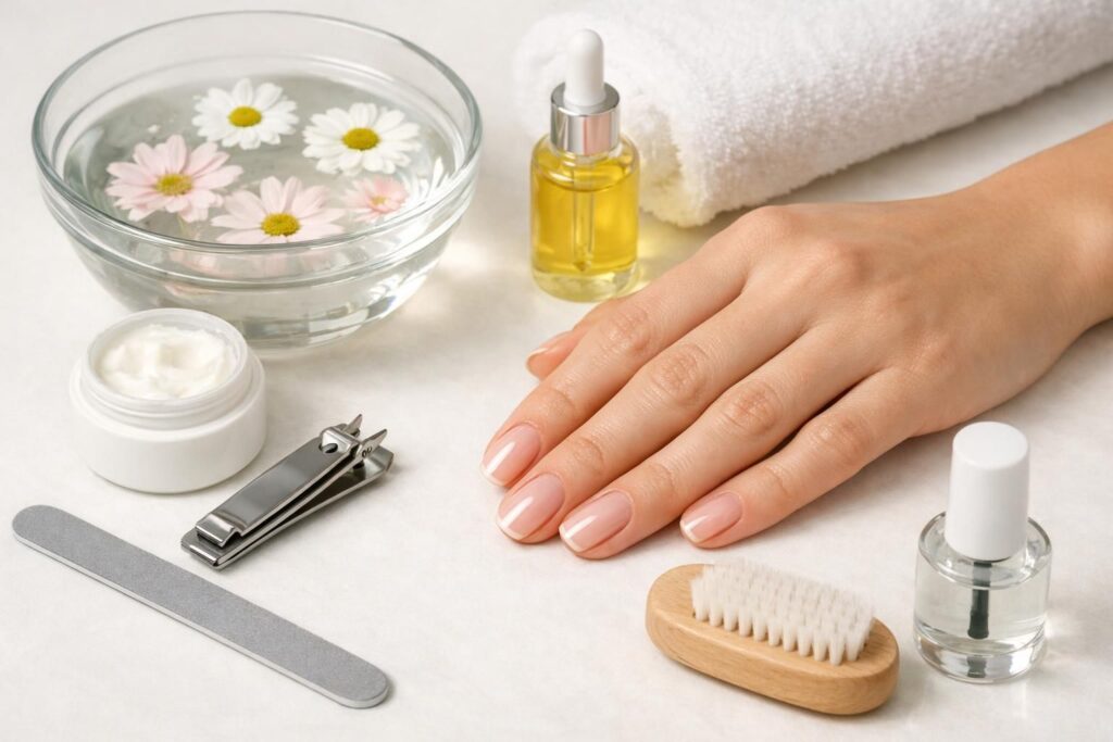découvrez notre routine complète pour des ongles forts et brillants toute l’année, avec des conseils et soins adaptés pour des mains impeccables au quotidien.